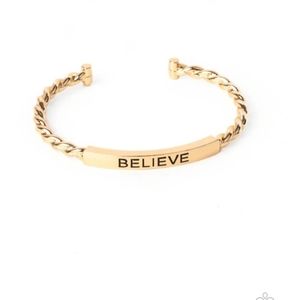 Gold bracelet paparazzi